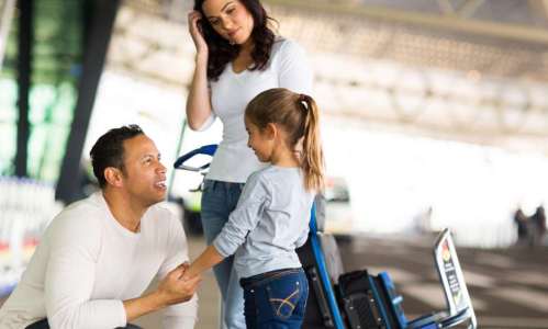 Trámites legales para visitas internacionales de padres a hijos